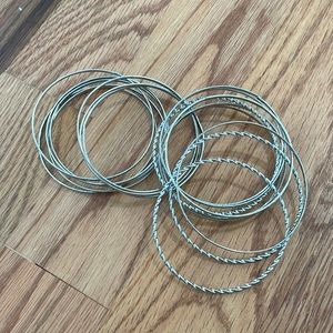 Set of Bangle Bracelets